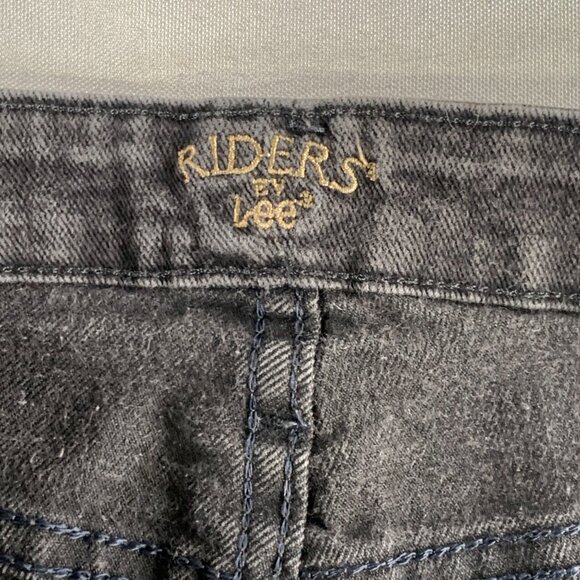 Riders by Lee Jeans 34x29 Black Stretch Denim Mid Rise Straight Leg Comfort Fit - Picture 8 of 11